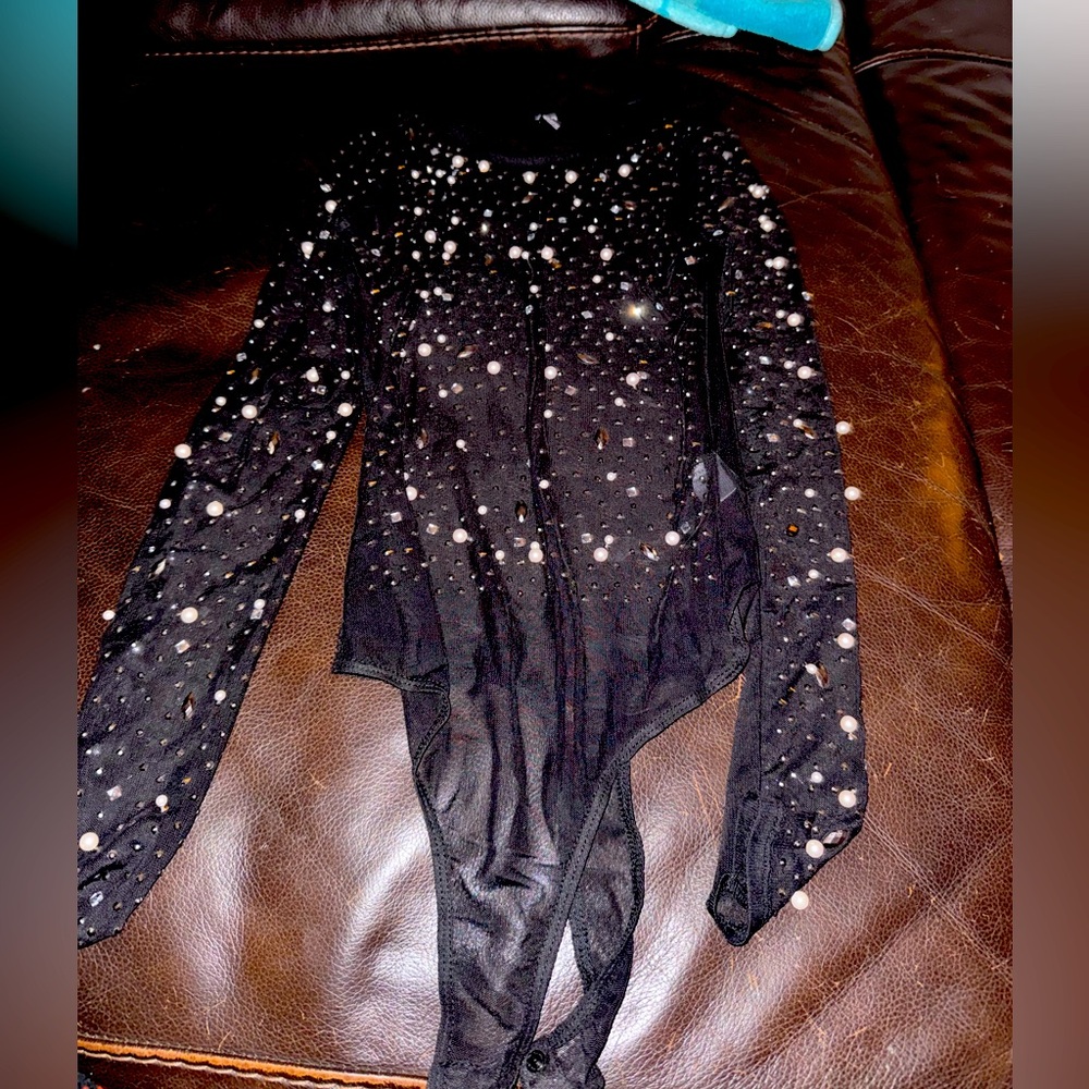 Windsor rhinestone bodysuit
